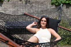 Hangmat Tropilex Family Rope Black -Buitenkampeer Winkel hammock rope black 6006